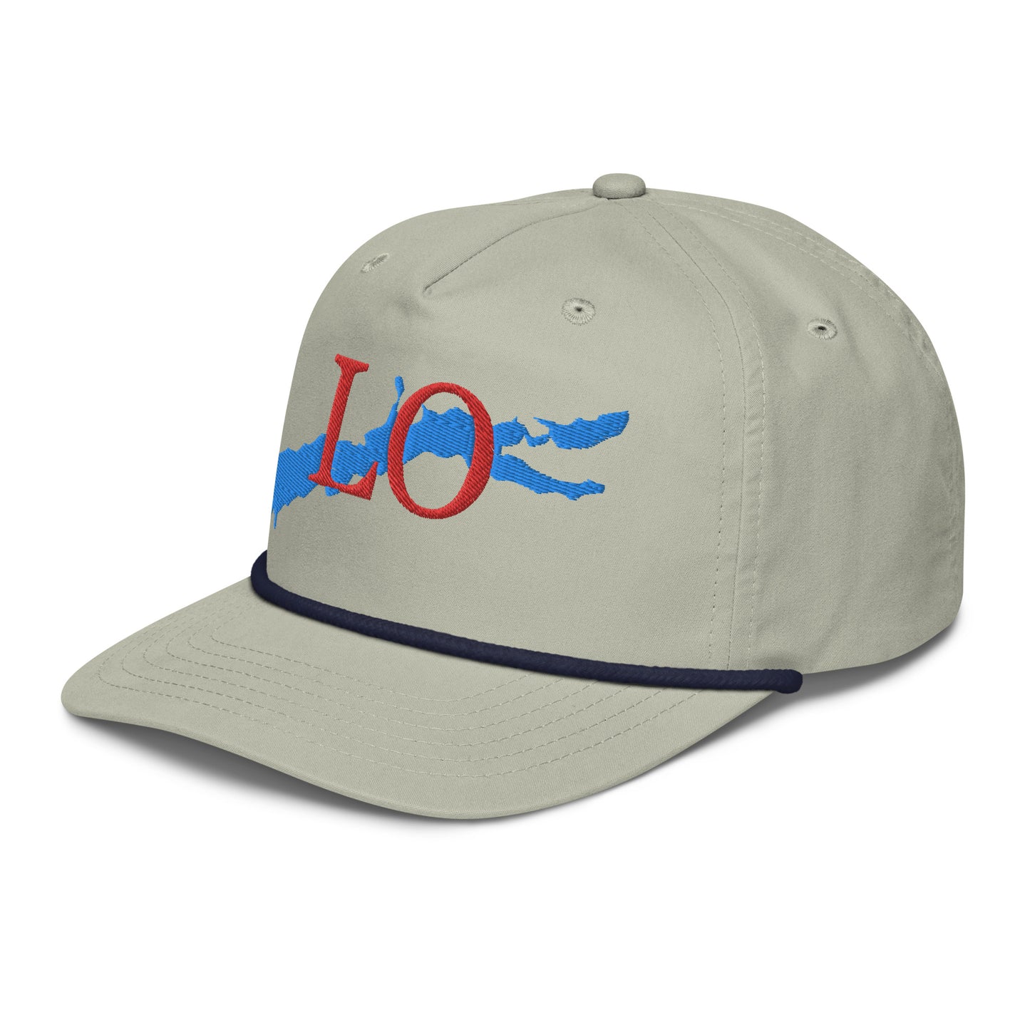 Lake Oswego LO golf rope cap