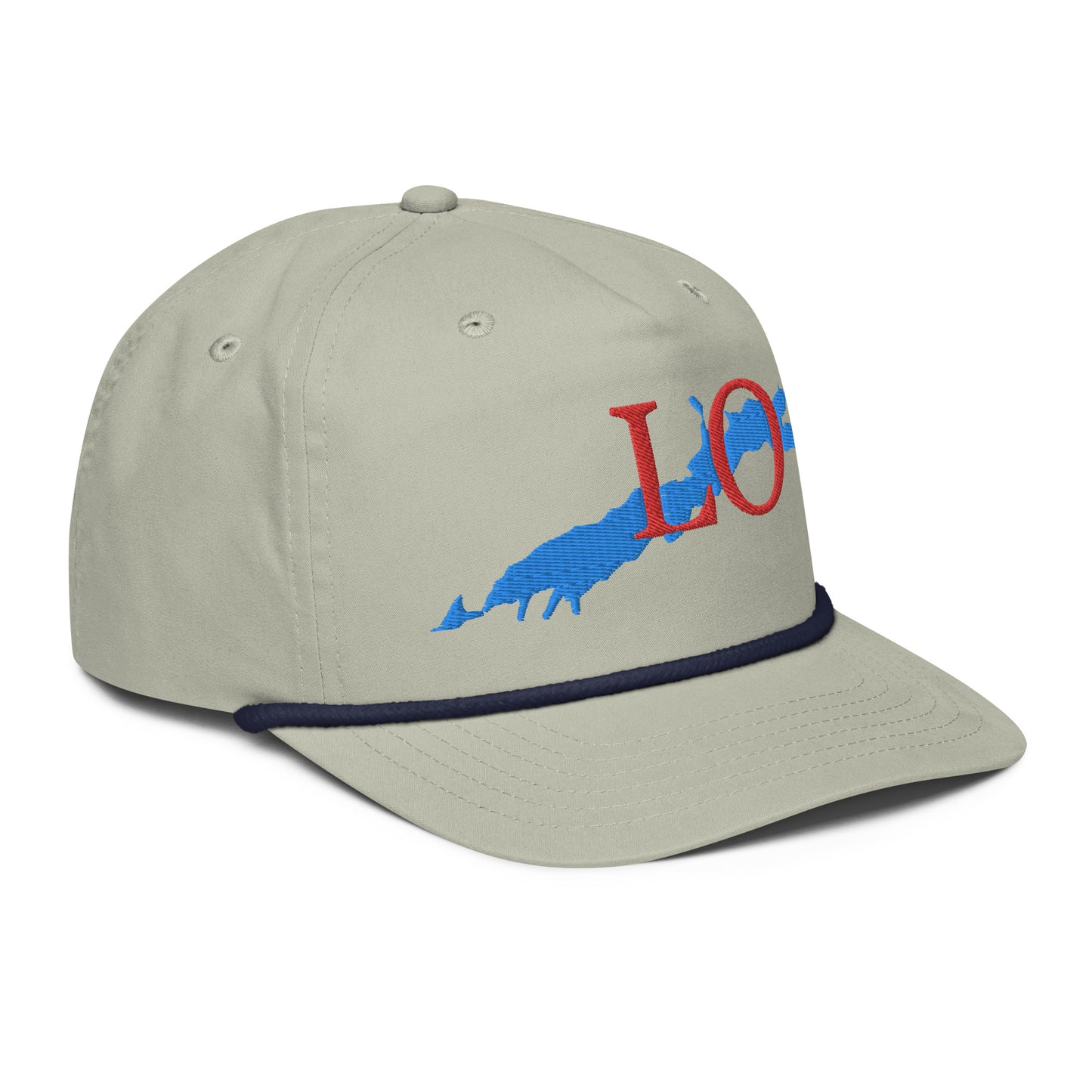 Lake Oswego LO golf rope cap
