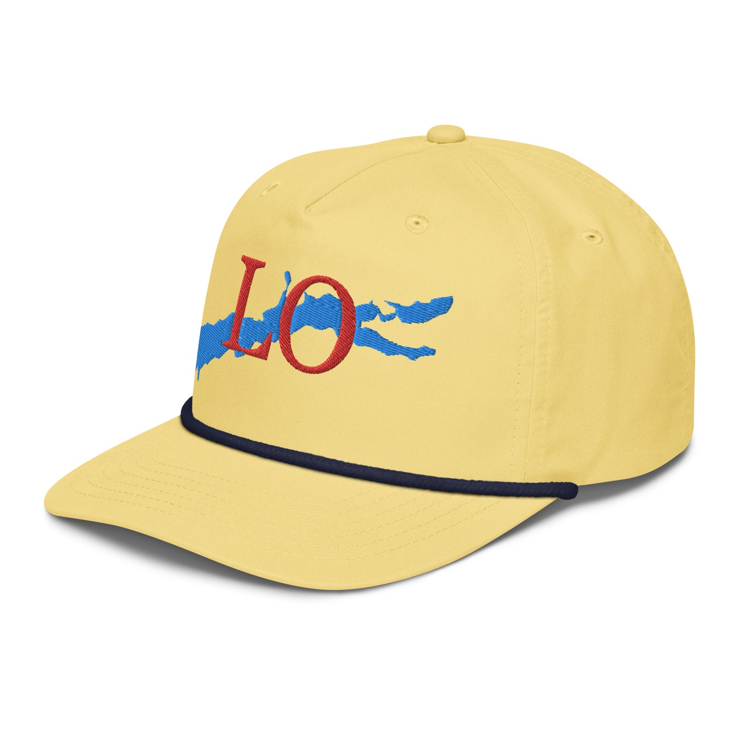 Lake Oswego LO golf rope cap