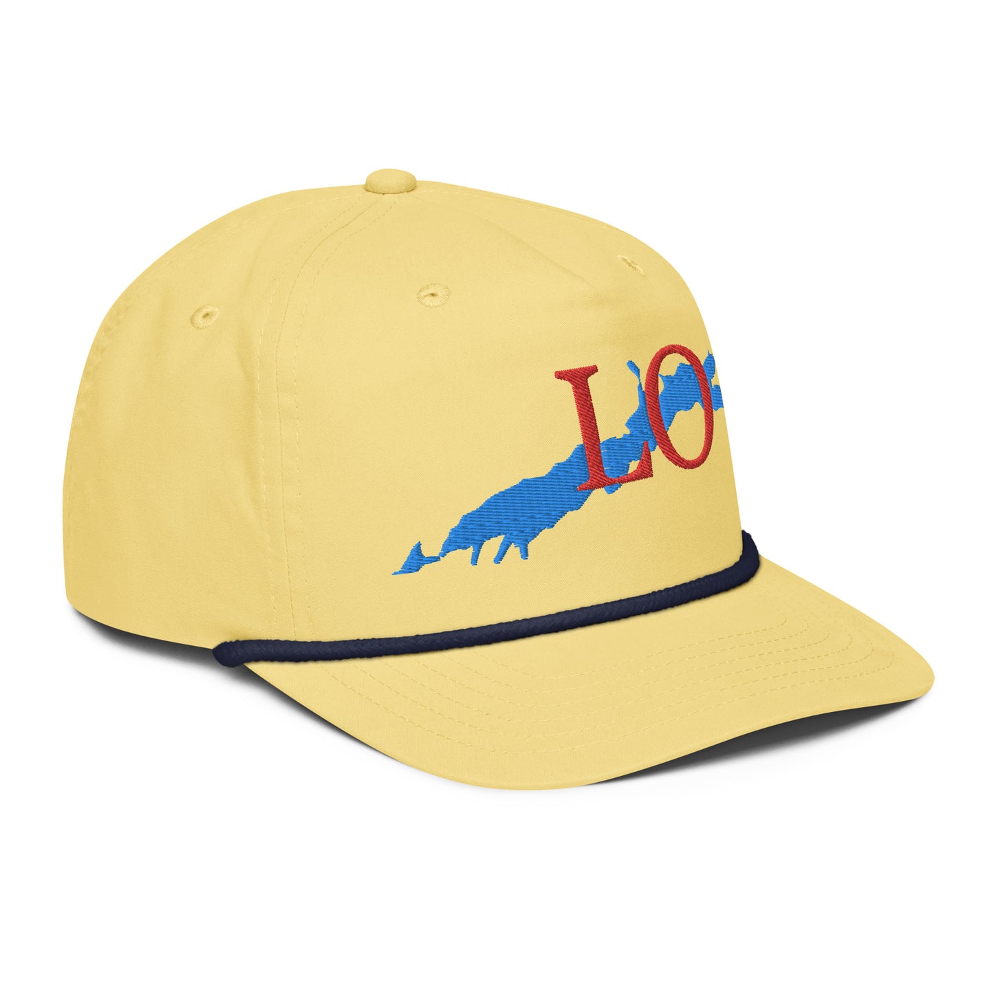 Lake Oswego LO golf rope cap